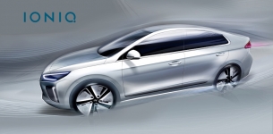 Il primo teaser della nuova Hyundai IONIQ: tre modelli caratterizzati da aerodinamica e finiture d’eccellenza